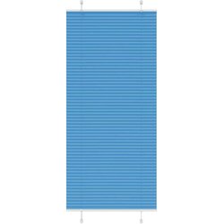 vidaXL Plisirana senčila modra 90x200 cm, širina blaga 89,4 cm, poliester, (5000297380) Cene