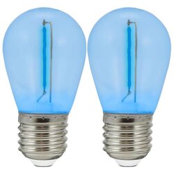  Komplet 2x LED sijalice PARTY E27/0,3W/36V plava Cene