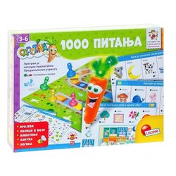 Lisciani edukativna igra 1000 Pitanja Carotina SR RS67411 Cene