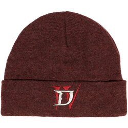 Jinx Diablo IV A New Threat Beanie Dark Red Cene