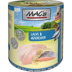 MAC's Varčno pakiranje MAC´s Cat 12 x 800 g - Losos & piščanec Cene