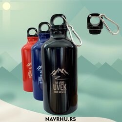 Na vrhu boca sa karabinerom 500ml Cene