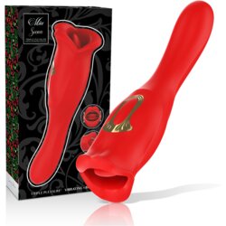 Mia. Klitoralni Stimulator Siena Triple Pleasure Red Cene