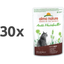 Almo Nature Holistic Anti-Hairball - govedina - 70 g 30 x 70 g Cene