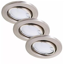 BRILONER 7221-032 - SET 3x LED kupatilsko svetlo 1xGU10/3W/230V mat hrom Cene