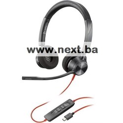 HP Poly Slušalice 3320 USB-C +USB-C/A Adapter 8X219AA Cene