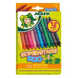 Jolly Flomastri Superstar Duo, 12 kosov Cene