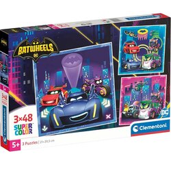Clementoni Batwheels 3x48 komada Supercolor puzzle - Cene
