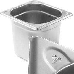 Hendi kitchen line gn 1/6 jeklena posoda, višina 150 mm - 806647, (21564739) Cene