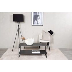 Venture Home klub stolić Staal 102 × 45 cm, crna Cijene