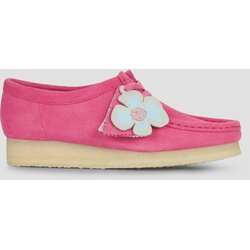 Clarks Originals Čevlji Derby Wallabee. Rožnata Cene