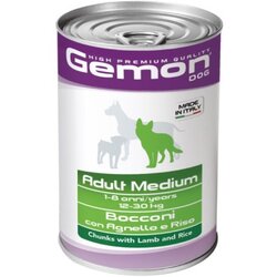 Gemon (monge) dog medium adult – konzerva Jagnjetina i Pirinač 1250g Cene