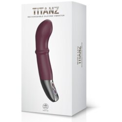 NMC Titanz Vibrator Titanz Rubine Red Cene