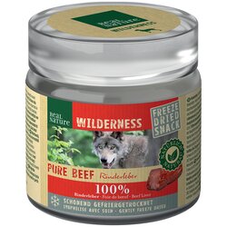 Real Nature poslastica za pse Wilderness Freeze Dried Snack goveđa jetra 50 g Cene