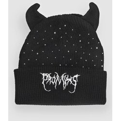 Broken Promises Rhinestone Horn Kapa black Cene