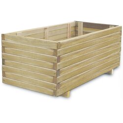 vidaXL Sadilica 100 x 50 x 40 cm drvena pravokutna Cijene