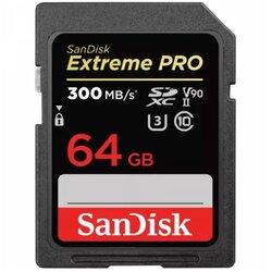 Sandisk 121505 sdxc extreme pro kartica 64gb, 300mb/s, uhs-ii, cl10 10, u3, v90 Cijene