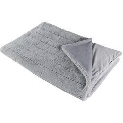 Dieter Knoll krznena odeja 150/200 cm siva Cene