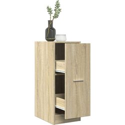 vidaXL Ormarić za lijekove boja hrasta sonome 30x41x77,5 cm drveni Cijene