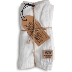 Lovely Linen Lanene serviete Misty - Misty Cloud Cene