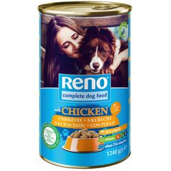 Reno mokra hrana za pse, okus piletine, 1,24 kg Cene