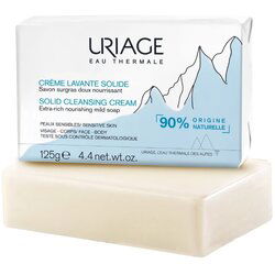 Uriage Hygiène Créme Lavante Solide nježna krema za čišćenje s termalnom vodom z francouzských Alp 125 g Cijene