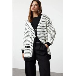 Trendyol Modest Ženski kardigan Tctaw25Th00016, Crni Cene