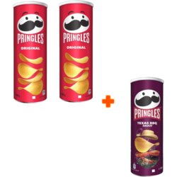 Pringles čips paket, 3 proizvoda Cene