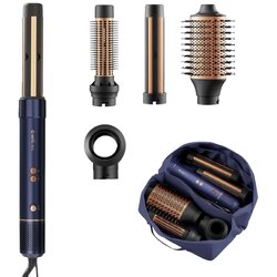 Wellneo Uvijač za kosu HB801I Ionique Airflow Styler - Dusk Blue Cene