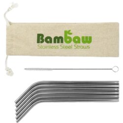 Bambaw set slamki od nehrđajućeg čelika Cene