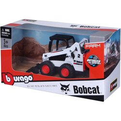 Bburago Bburago: s Bobcat bagerom - 10 cm Cene