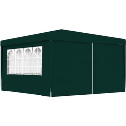 vidaXL Profesionalni šator za zabave 4 x 4 m zeleni 90 g/m² Cijene