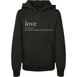 MT Kids Kids Love Definition Hoody Black Cene