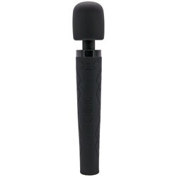 Pixey Deluxe Black Velvet - čarobni štapić vibrator L (crni) Cene