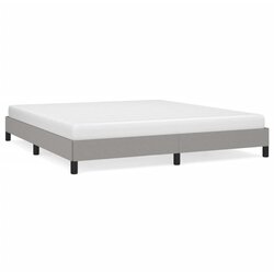 vidaXL okvir za krevet svjetlosivi 160 x 200 cm od tkanine Cijene