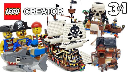 Lego Creator Pirate Ship video test