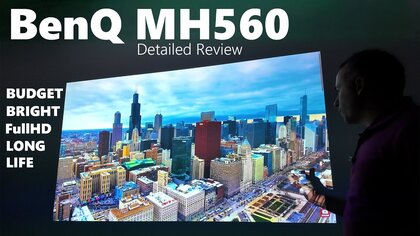 BenQ mh560 video test