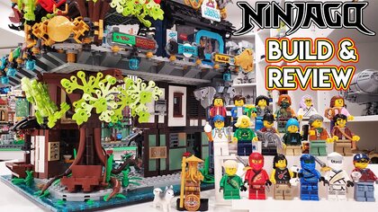 Lego Ninjago City Gardens video test