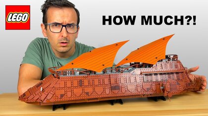 Lego Jabba's Sail Barge video test