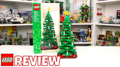 Lego Christmas Tree video test