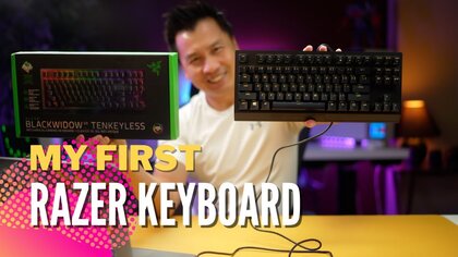 Razer BLACKWIDOW V3 TENKEYLESS video test