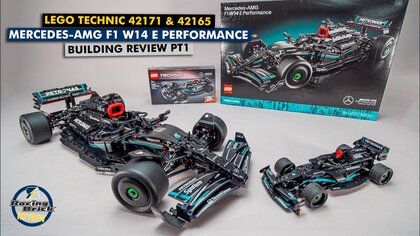 Lego Mercedes-AMG F1 W14 E video test