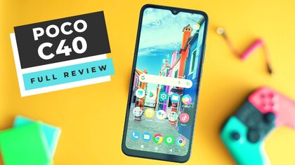 Xiaomi Poco C40 video test