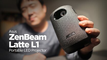 Asus zenbeam L1 video test