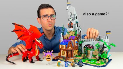 Lego Dungeons and Dragons video test