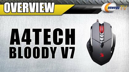 A4Tech V7M Bloody Gaming video test