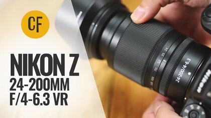 Nikon Z 24-200mm video test