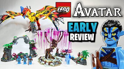 Lego Avatar Toruk Makto & Tree of Souls video test