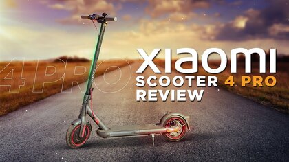 Xiaomi Scooter 4 Pro video test