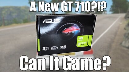 Asus nVidia GeForce GT 710 video test